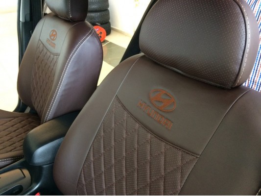 Авточехлы на Hyundai Sonata 5