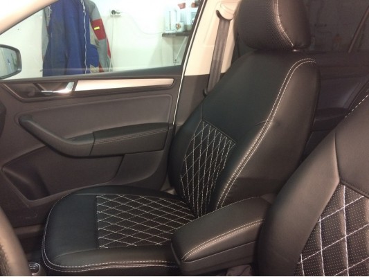 Авточехлы на Skoda Rapid FL