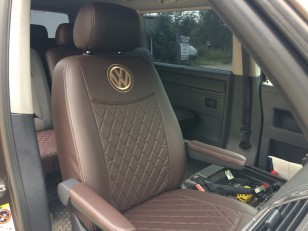 Авточехлы на Volkswagen Caravelle T5
