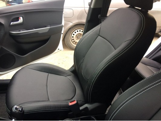 Каркасные авточехлы на KIA Rio 3