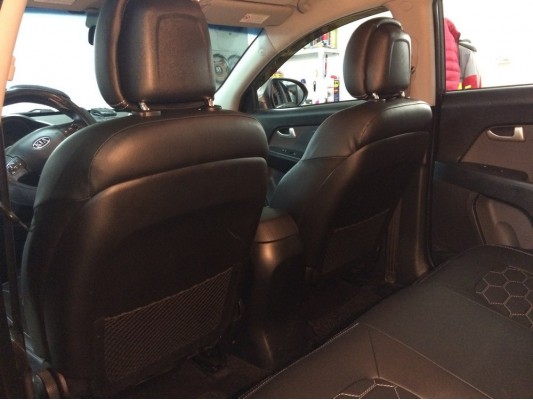 Каркасные авточехлы на KIA Sportage 3 Каркасные авточехлы на KIA Sportage 3