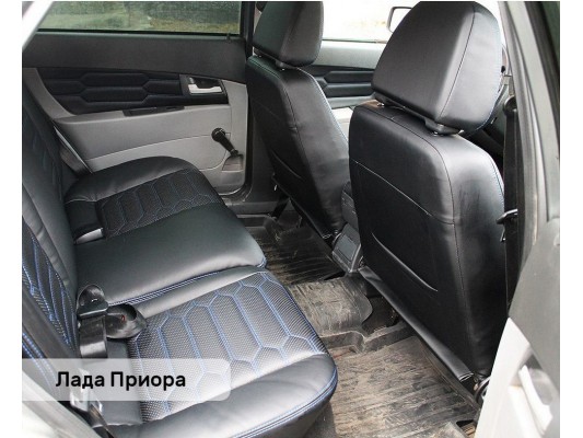 Каркасные авточехлы на Lada Priora