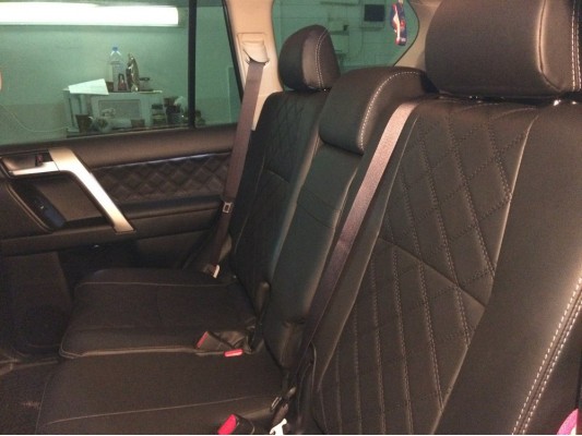 Каркасные авточехлы на Toyota Land Cruiser Prado 150 2 поколения