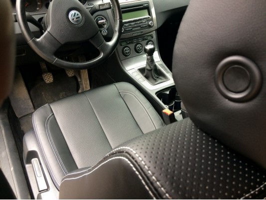 Каркасные авточехлы на Volkswagen Passat B6